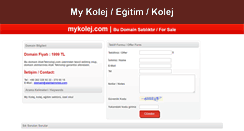 Desktop Screenshot of mykolej.com